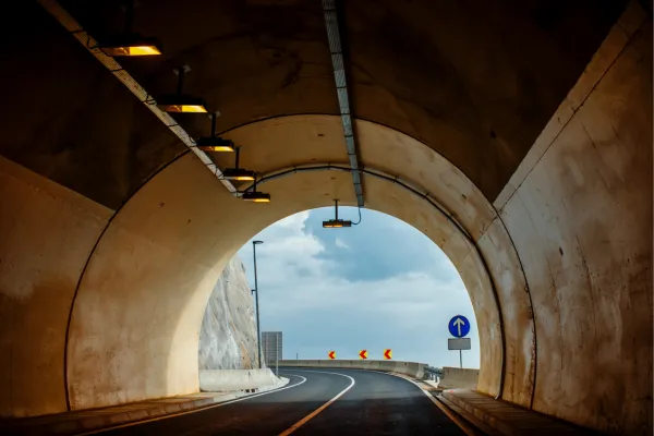 Orange gate tunnel project